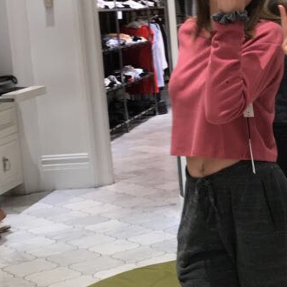 Sunday best pink cropped long sleeve - Picture 3 of 3